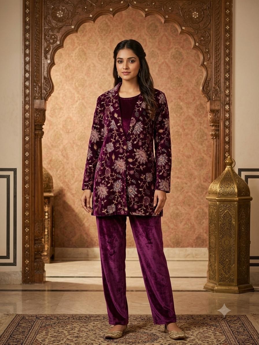 WINE CO-ORD SET